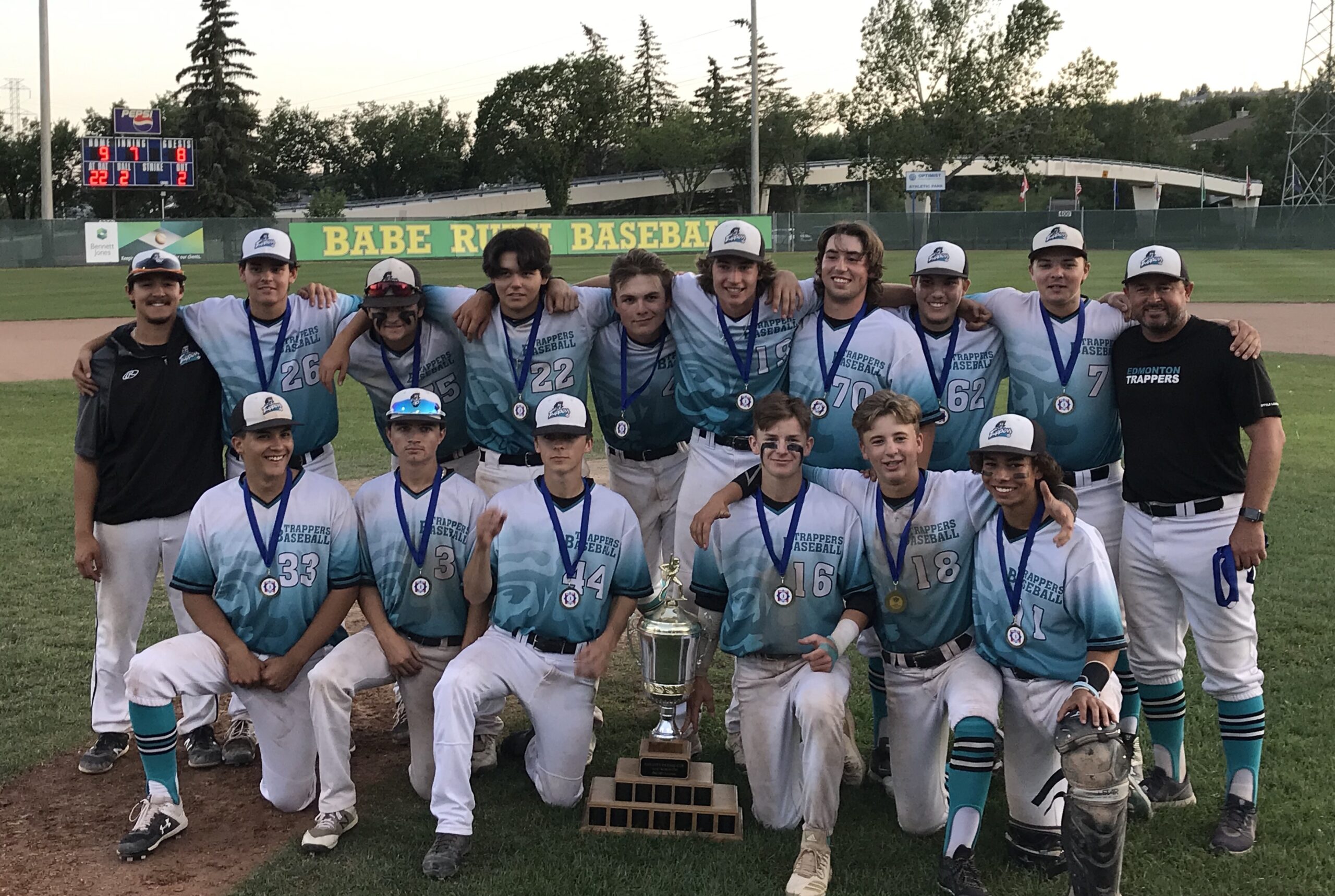 EDMONTON TRAPPERS 19U WINS THE CALGARY BABE RUTH AAA 2019 CHAMPIONSHIP